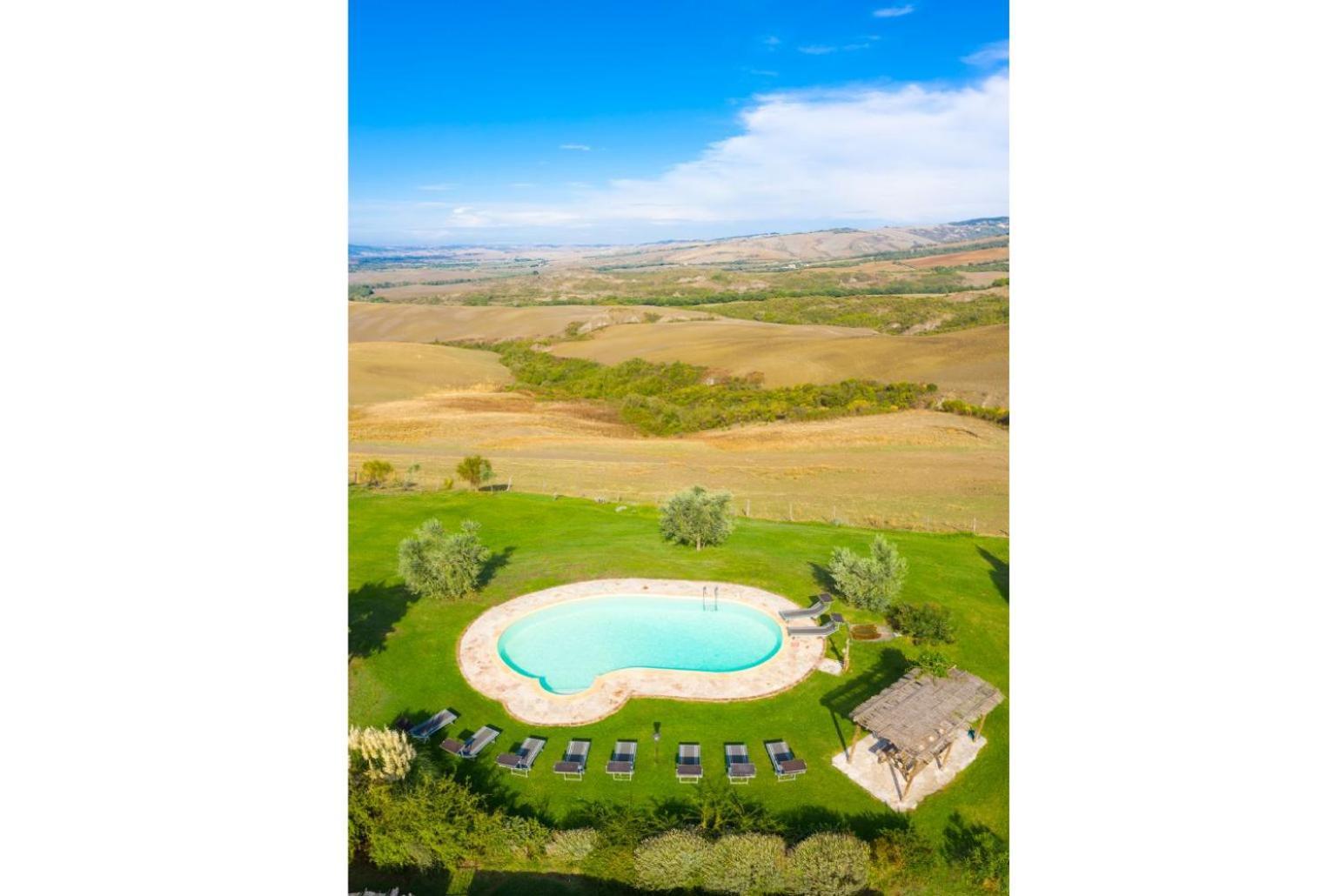 Villa Podere Belvedere Siena Exterior foto